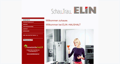 Desktop Screenshot of elinhaushalt.at